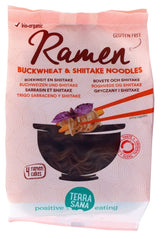 Ramen de fideos de alforfón con Shiitake BIO sin gluten 280 g - TERRASANA